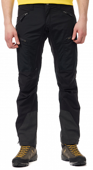 Брюки мужские Lundhags Makke Long Black - Фото 2 большая