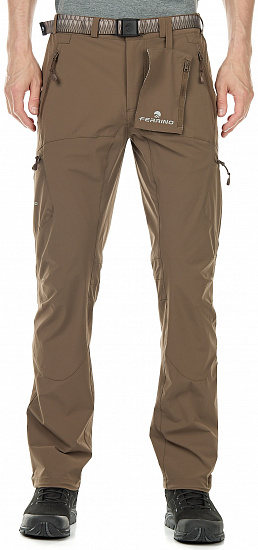Брюки мужские Ferrino Hervey Iron Brown - Фото 1 большая
