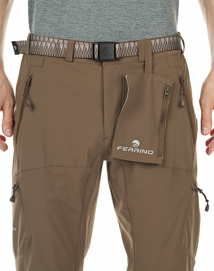 Брюки мужские Ferrino Hervey Iron Brown - Фото 4 большая