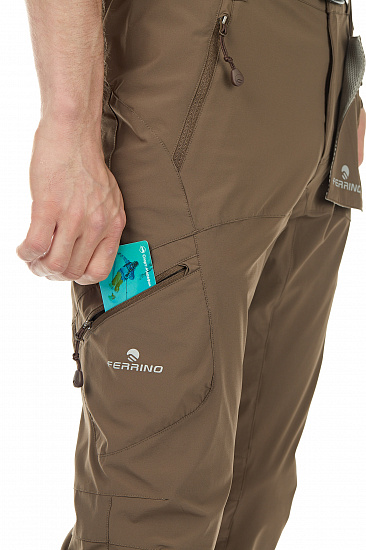 Брюки мужские Ferrino Hervey Iron Brown - Фото 5 большая