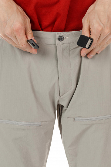 Брюки мужские Fjallraven High Coast Hike Trousers Regular Fog - Фото 6 большая