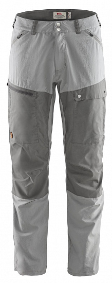 Брюки мужские Fjallraven Abisko Midsummer Long Shark Grey-Super Grey - Фото 1 большая