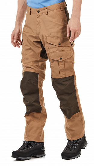 Брюки мужские Fjallraven Barents Pro Dark Sand-Dark Olive - Фото 2 большая