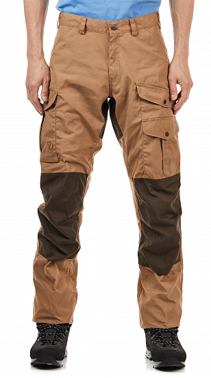 Брюки мужские Fjallraven Barents Pro Dark Sand-Dark Olive - Фото 3 большая