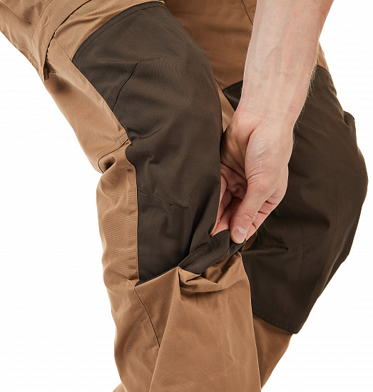 Брюки мужские Fjallraven Barents Pro Dark Sand-Dark Olive - Фото 7 большая