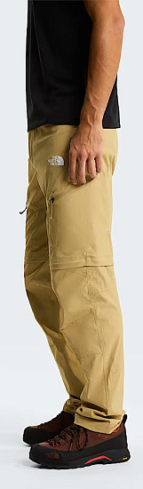 Брюки мужские The North Face Exploration Reg Tapered Convertible Khaki Stone - Фото 3 большая