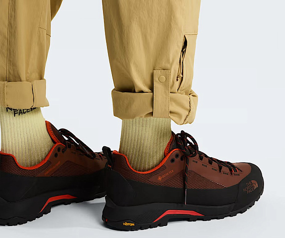 Брюки мужские The North Face Exploration Reg Tapered Convertible Khaki Stone - Фото 10 большая