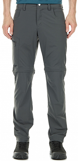 Брюки мужские Haglofs Lite Zip Off Magnetite - Фото 1 большая
