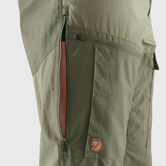 Брюки мужские Fjallraven Abisko Midsummer Savanna/Light Olive - Фото 7 большая