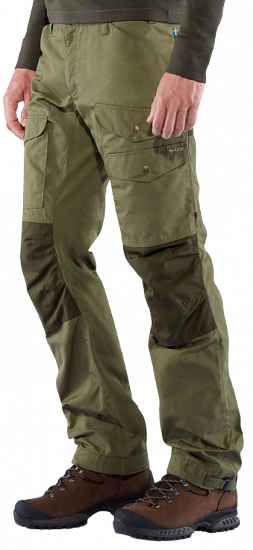 Брюки мужские Fjallraven Vidda Pro Ventilated Laurel Green/Deep Forest - Фото 4 большая