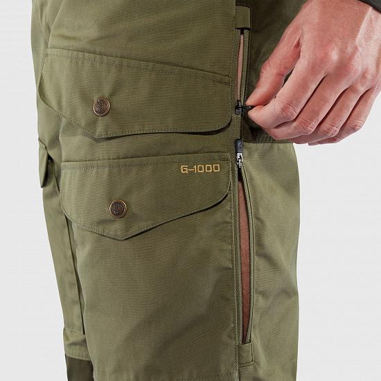 Брюки мужские Fjallraven Vidda Pro Ventilated Laurel Green/Deep Forest - Фото 8 большая
