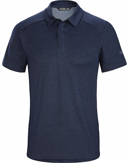 Футболка мужская Arcteryx Eris Polo Cobalt Moon - Фото 1 большая