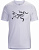 Футболка мужская Arcteryx Archaeopteryx White - Фото 1 малая