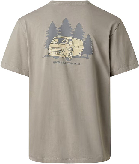 Футболка мужская The North Face Van Life Relaxed Graphic Stone Slab - Фото 2 большая