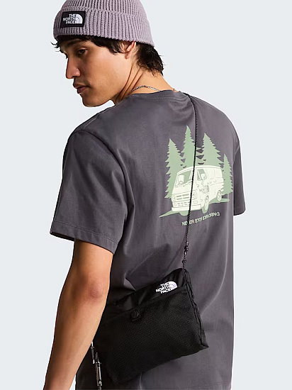 Футболка мужская The North Face Van Life Relaxed Graphic Anthracite Grey - Фото 7 большая