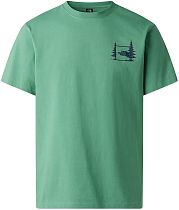 Футболка мужская The North Face Camping Relaxed Graphic Dimmed Algae