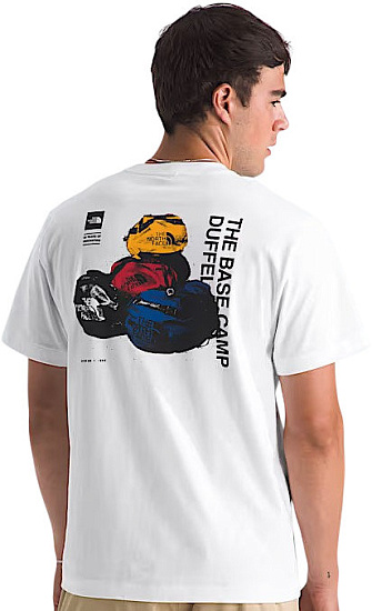 Футболка мужская The North Face BCD Celebration Relaxed Graphic Tnf White - Фото 3 большая