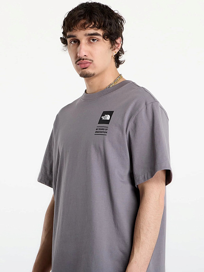 Футболка мужская The North Face BCD Celebration Relaxed Graphic Smoked Pearl - Фото 4 большая