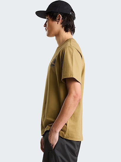 Футболка мужская The North Face Stones Relaxed Graphic Cedar - Фото 8 большая