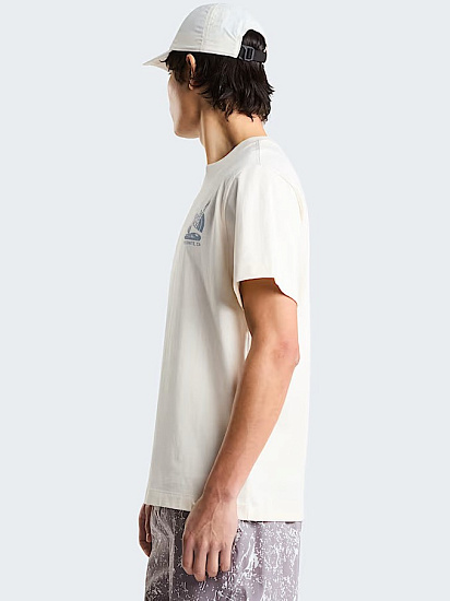 Футболка мужская The North Face Stones Relaxed Graphic White Dune - Фото 7 большая