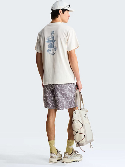 Футболка мужская The North Face Stones Relaxed Graphic White Dune - Фото 8 большая