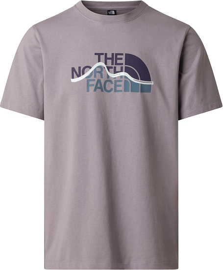 Футболка мужская The North Face Mountain Line Regular Graphic Transcendent Grey - Фото 1 большая
