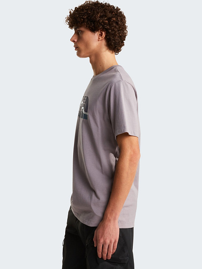 Футболка мужская The North Face Mountain Line Regular Graphic Transcendent Grey - Фото 5 большая
