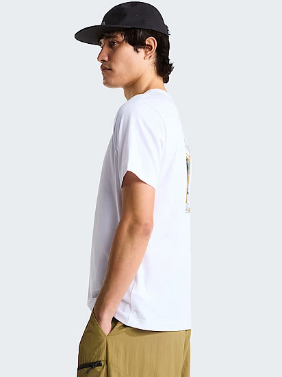 Футболка мужская The North Face North Faces Regular Graphic Tnf White - Фото 8 большая