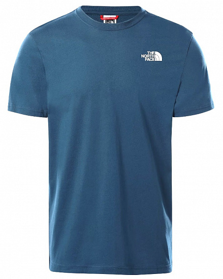 Футболка мужская The North Face S/S Redbox Celebration Tee Monterey Blue - Фото 1 большая