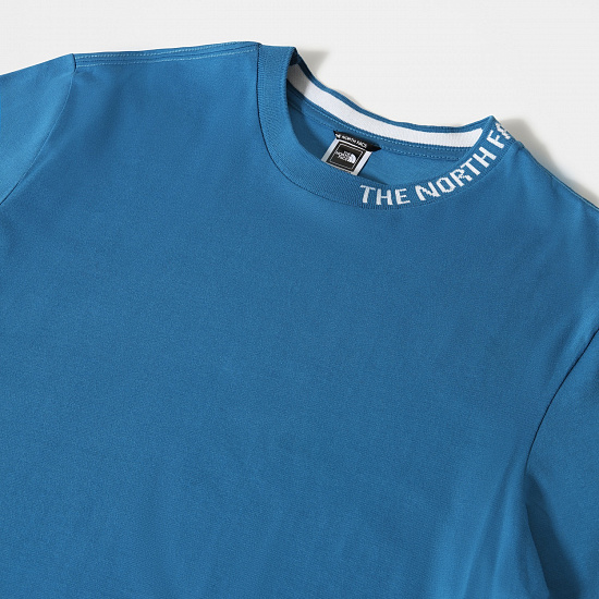 Футболка мужская The North Face Zumu Banff Blue - Фото 2 большая