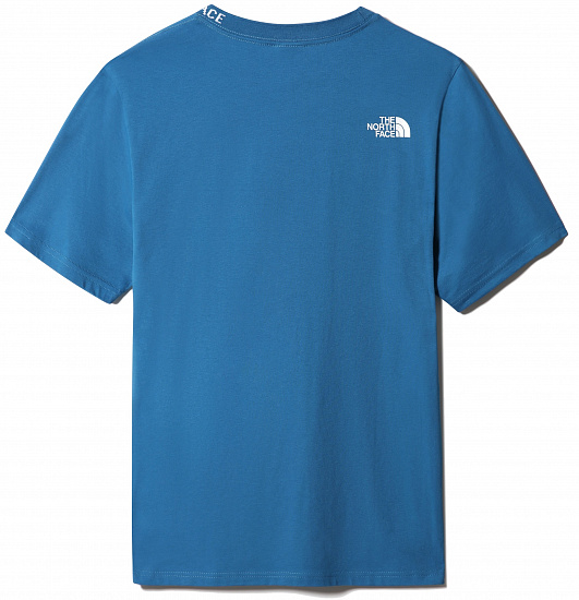 Футболка мужская The North Face Zumu Banff Blue - Фото 9 большая