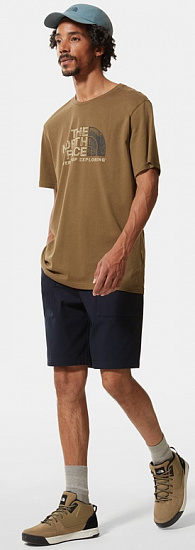 Футболка мужская The North Face Rust 2 SS Military Olive - Фото 6 большая