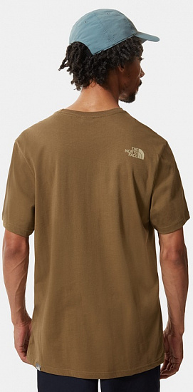Футболка мужская The North Face Rust 2 SS Military Olive - Фото 7 большая