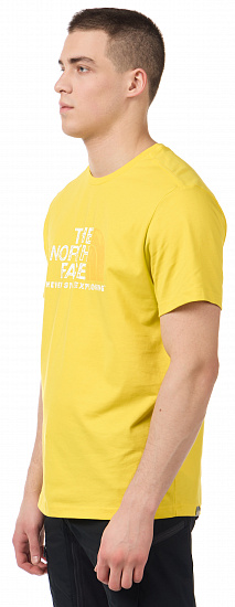 Футболка мужская The North Face Rust 2 SS Acid Yellow - Фото 4 большая