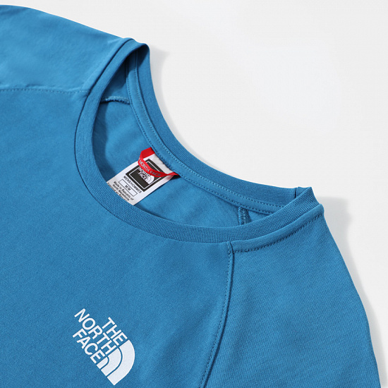 Футболка мужская The North Face North Faces SS Banff Blue - Фото 2 большая