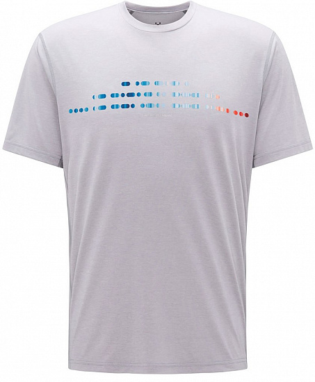 Футболка мужская Haglofs Ridge Tee Concrete - Фото 1 большая