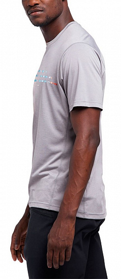 Футболка мужская Haglofs Ridge Tee Concrete - Фото 4 большая