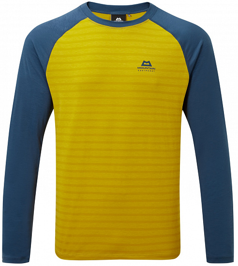 Лонгслив мужской Mountain Equipment Redline LS Acidstripe/Denim - Фото 1 большая
