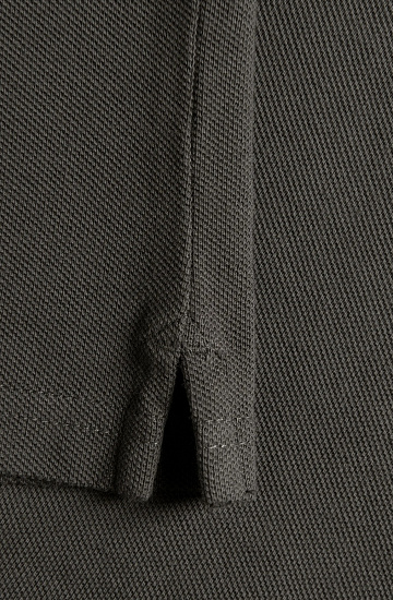 Поло мужское Peak Performance Moment Polo Black Olive - Фото 4 большая