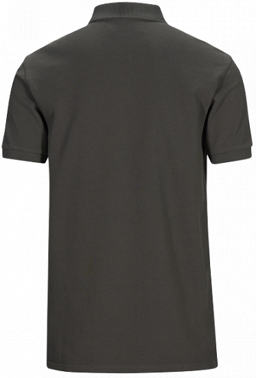 Поло мужское Peak Performance Moment Polo Black Olive - Фото 6 большая