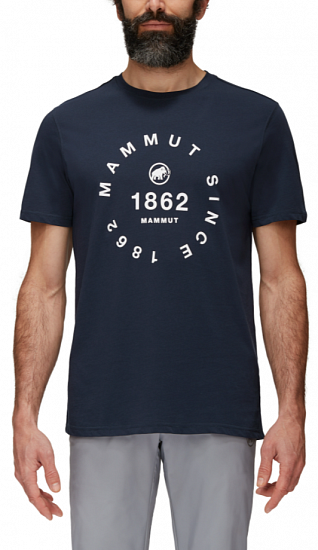 Футболка мужская Mammut Seile Marine - Фото 2 большая