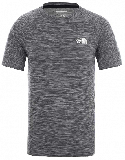 Футболка мужская The North Face Impendor Seamless Tnf Black White Heather-White - Фото 1 большая