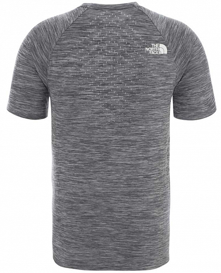 Футболка мужская The North Face Impendor Seamless Tnf Black White Heather-White - Фото 2 большая