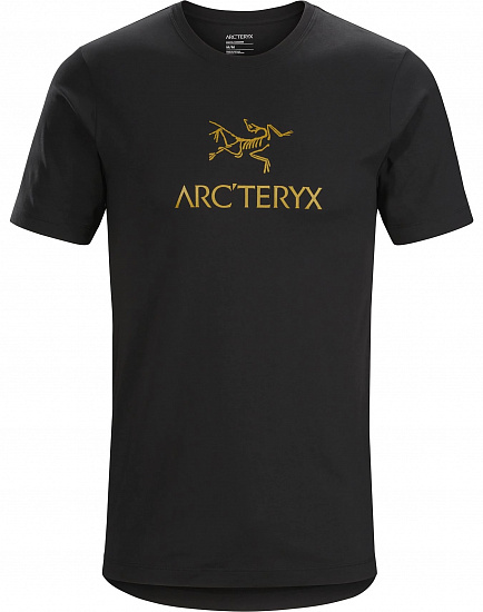 Футболка мужская Arcteryx ArcWord SS 24K Black - Фото 1 большая