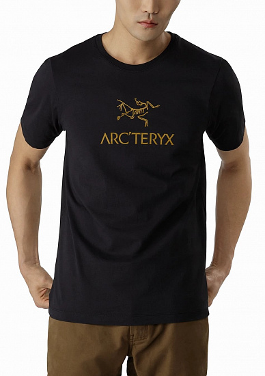 Футболка мужская Arcteryx ArcWord SS 24K Black - Фото 2 большая