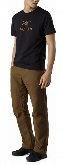 Футболка мужская Arcteryx ArcWord SS 24K Black - Фото 4 большая