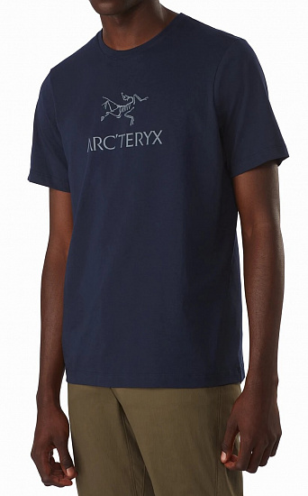 Футболка мужская Arcteryx ArcWord SS Kingfisher - Фото 2 большая