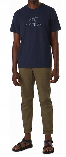 Футболка мужская Arcteryx ArcWord SS Kingfisher - Фото 3 большая