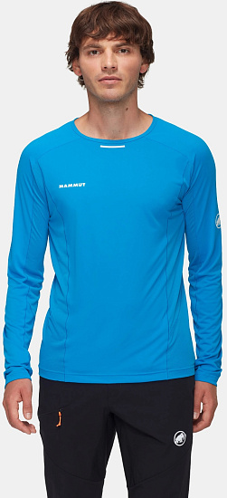 Лонгслив мужской Mammut Aenergy FL Glacier Blue - Фото 2 большая