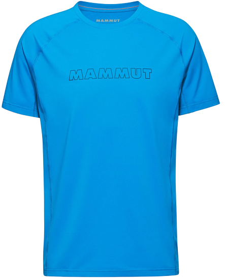 Футболка мужская Mammut Selun FL Logo Glacier Blue - Фото 1 большая